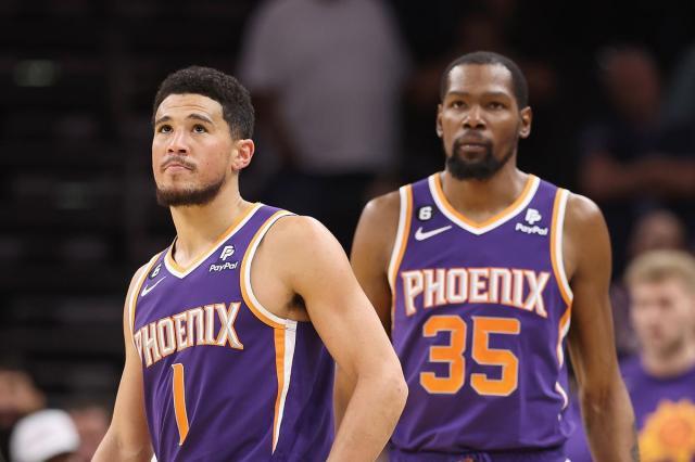 皇冠体育-送走KD还不够！太阳重回正轨需打包布克KD去火箭？