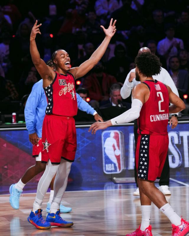 Crowns Sports-全明星改版成功！美国小将笑到最后，文班很郁闷！